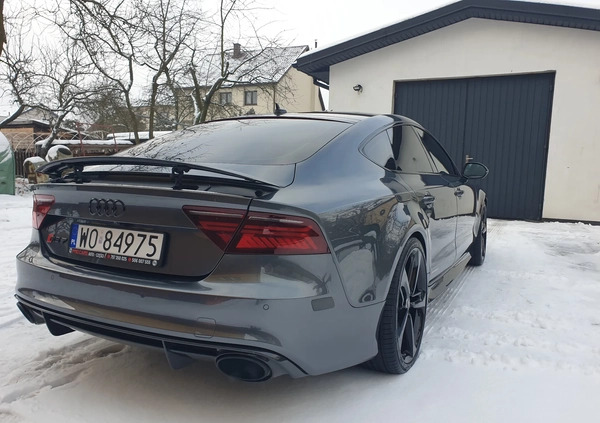 Audi RS7 cena 239000 przebieg: 115000, rok produkcji 2016 z Radłów małe 704